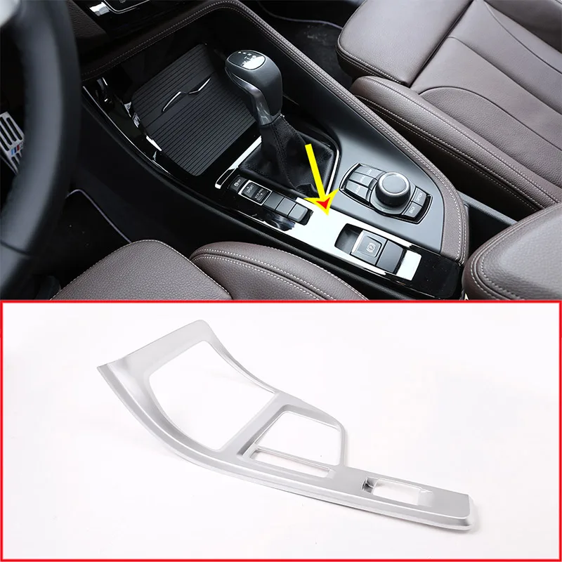 

Матовая декоративная рамка из АБС-пластика для центральной консоли, обшивка для BMW X1 F48 2016-2019, для BMW X2 F47 2018 2019, левый руль