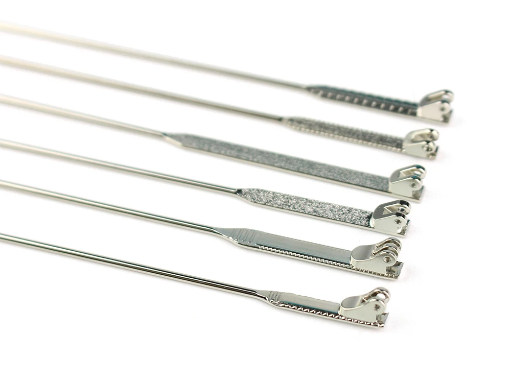 20 Stück (10 Paar) Brillen, Kupfernickelfeder, Metalldrahtkern, Brillenreparatur, Bügel, Ersatz, Beinbreite 3 mm bis 5 mm – Detail 4