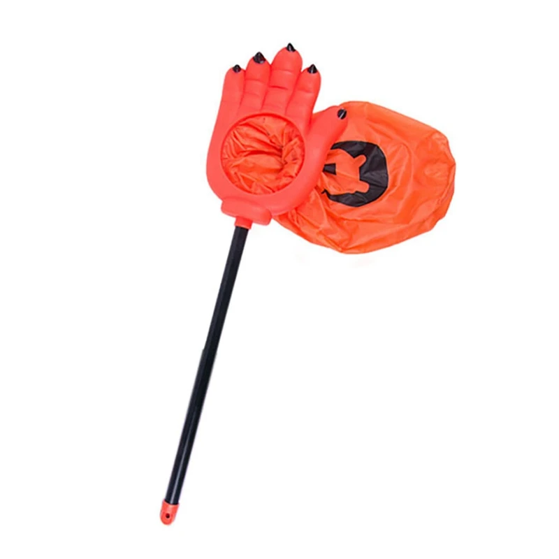 

Оригинальная сумка в форме ладони, сумка для конфет на Хэллоуин, детский реквизит для конфет, декор для вечевечерние на Хэллоуин