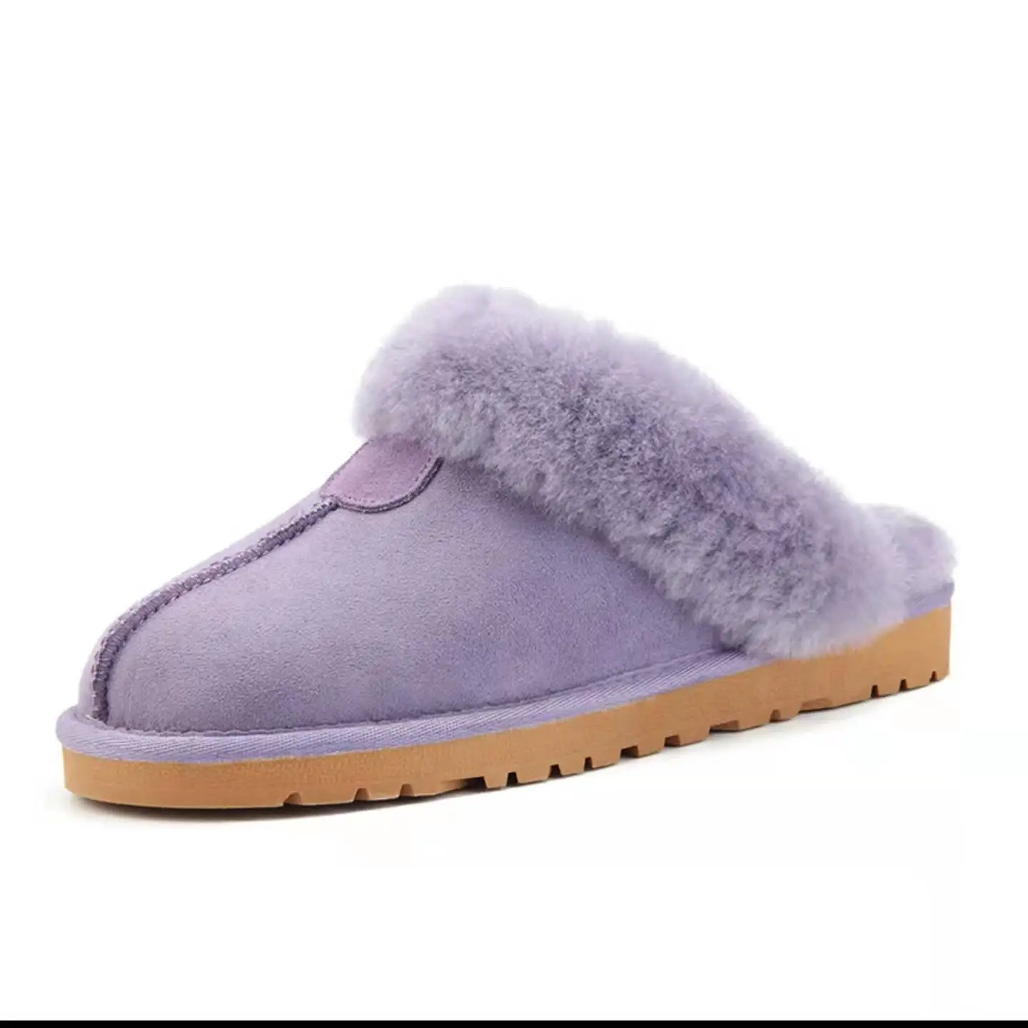 Женские зимние высококачественные домашние тапочки из натуральной воловьей