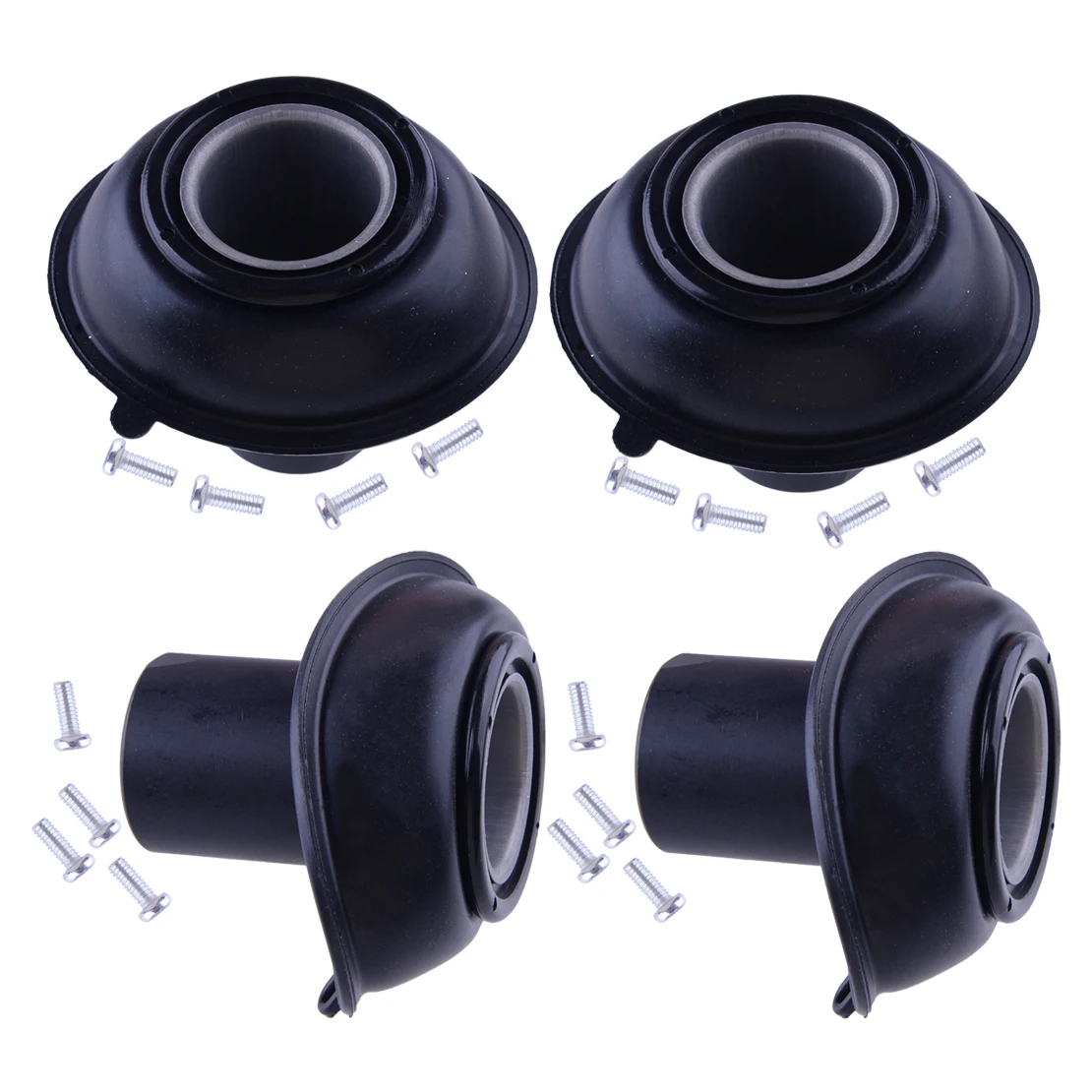 

4 Set Carburetor Vacuum Piston Membrane Plunger Diaphragm Part Fit For Honda XL650V XL 650 V Transalp 2000 2001 2002 2003-2006
