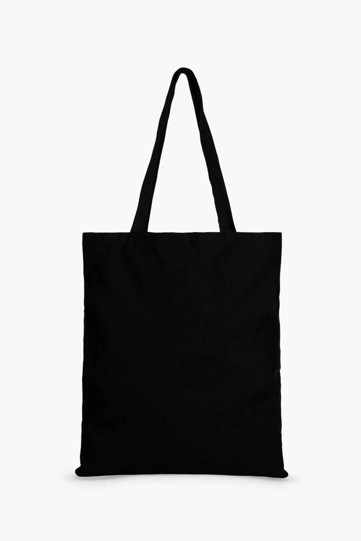 

Black cloth bag printed black