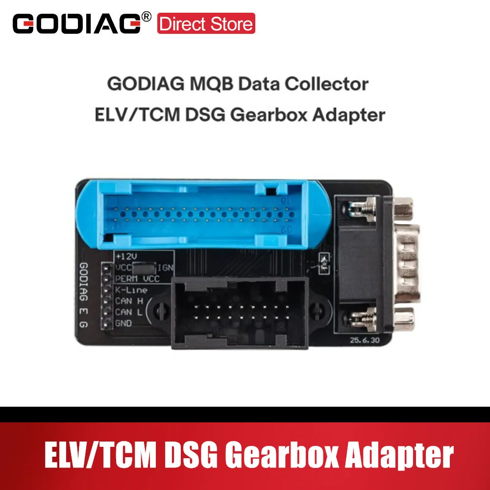 

Адаптер коробки передач GODIAG MQB для сбора данных ELV/TCM DSG