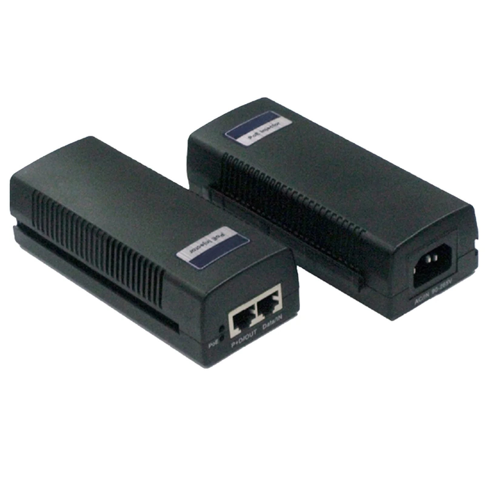 Фото 10 100 1000M Gigabit Power Over Ethernet PoE-адаптер Инжектор среднего размера №1