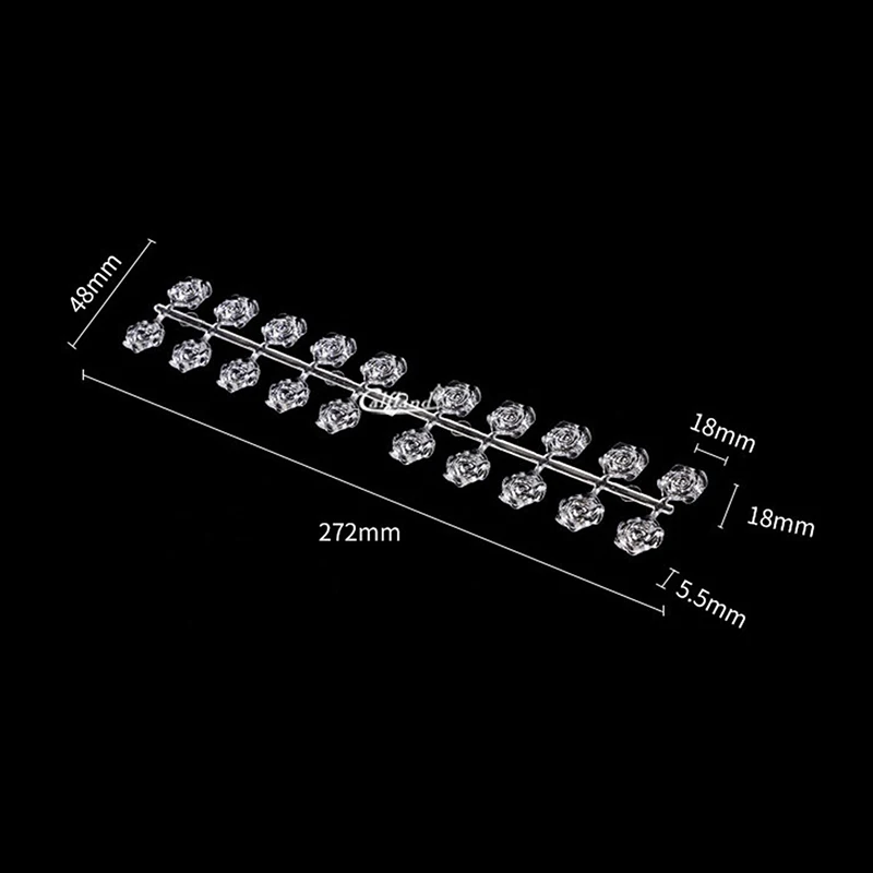 Накладные ногти Цветная карточка Дисплей Полка Прозрачные образцы ногтей карта