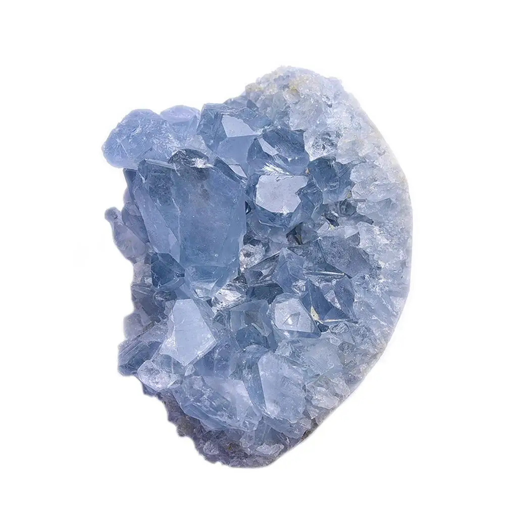 

Натуральный голубой кристал Celestite, кластер