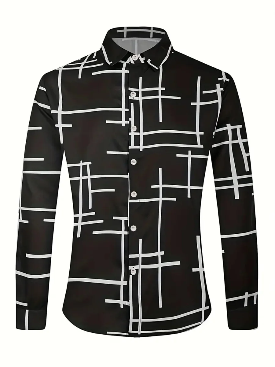 Рисунок 5 - Мужская Повседневная рубашка с длинным рукавом