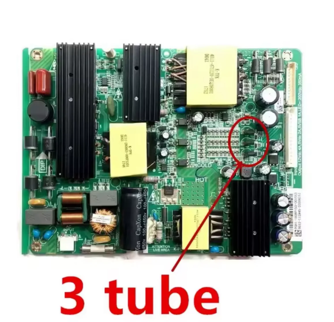 

Тест платы питания BITCED 65PUF6051/T3