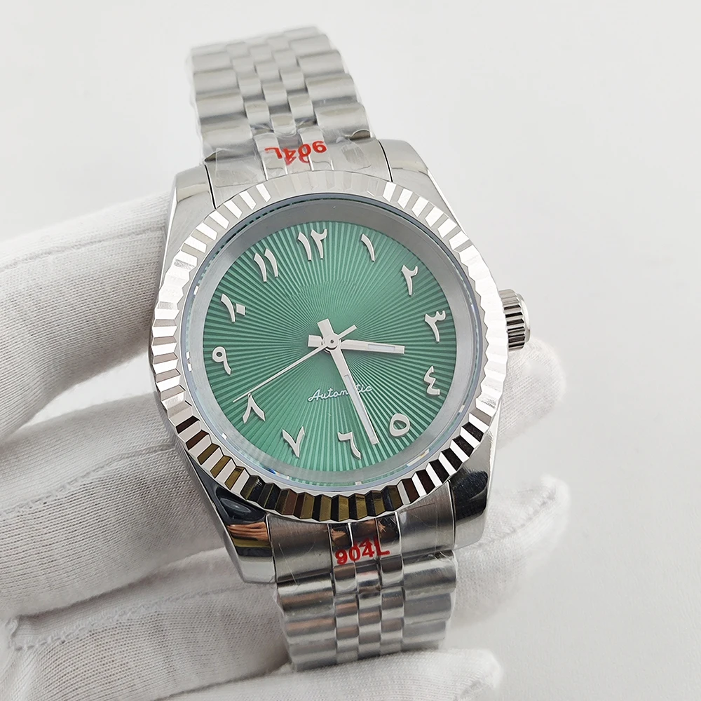 

NH35 Case 36mm/39mm watch Case Arabic dial Man's stainless steel Mechanical Wristwatches Installing NH35 Movement Watch