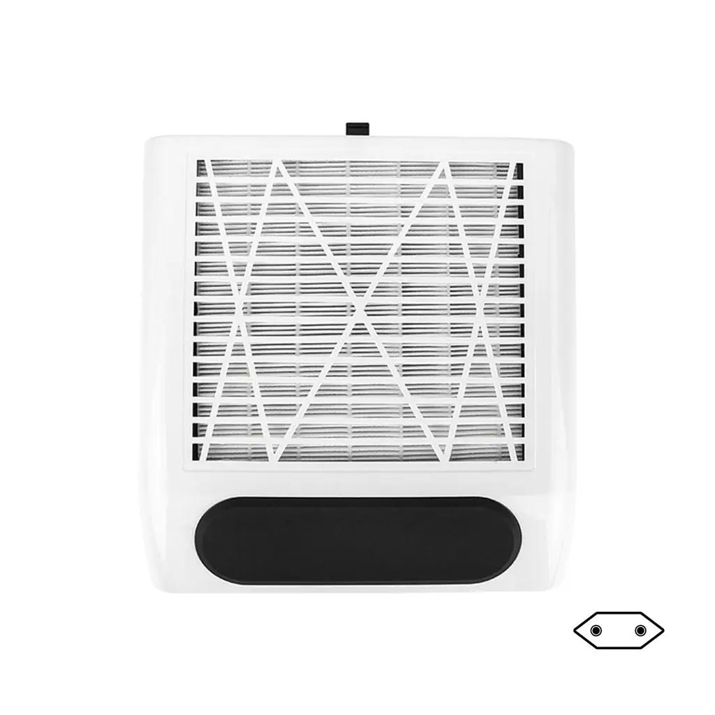 

80 Вт пылесборник для ногтей пылесос для ногтей мощная мощность с вентилятором для порошковых ногтей домашний маникюрный салон