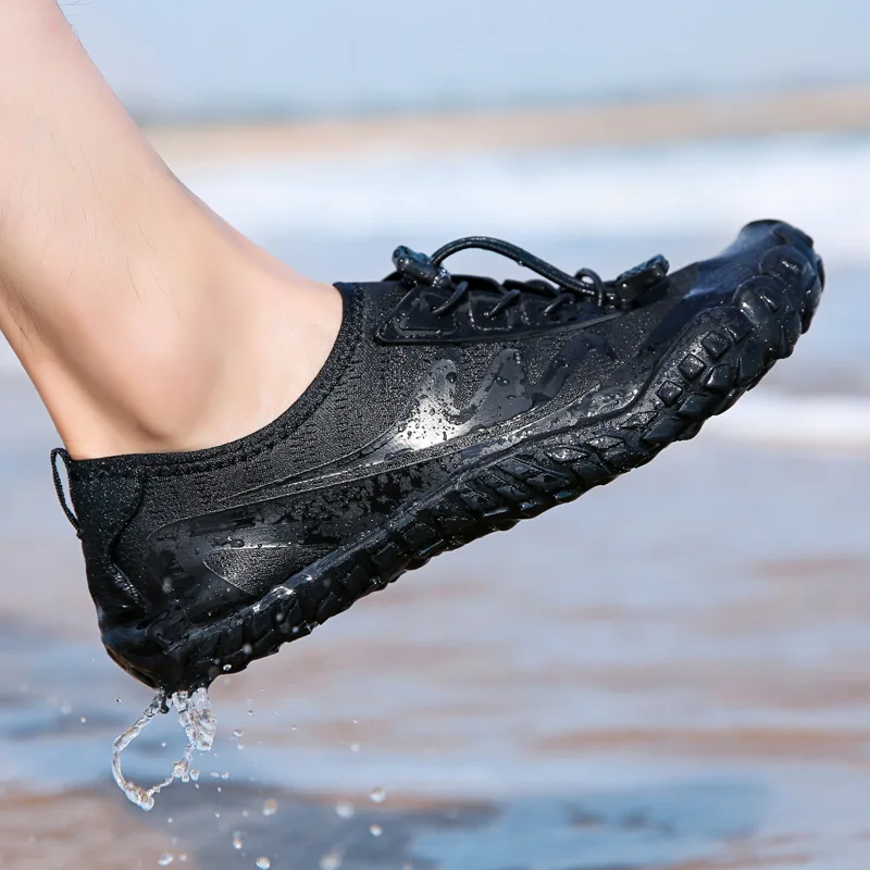 Men Swimming Shoes Beach Aqua Shoes Women Quick Dry Barefoot Upstream Surfing Slippers Hiking Water Shoes Wading Unisex Sneakers