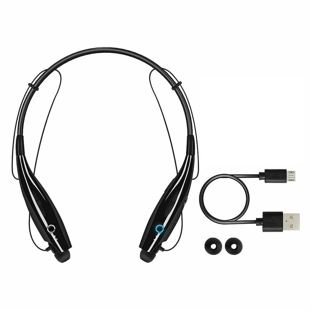

HBS730 Headphones Wireless Bluetooth 4.0 Sports Fitness Neck-mounted Earphone Hands-free Calling Stereo Headset with Microphone