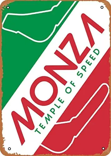 

Metal Sign with Retro Appearance