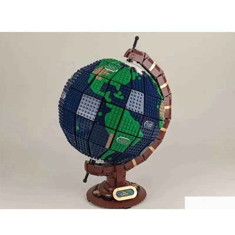 

Ideas Expert Moc Bricks 2585PCS Earth Globe Modular Building Blocks Assembly Bricks Children Educational Model Bricks 21332