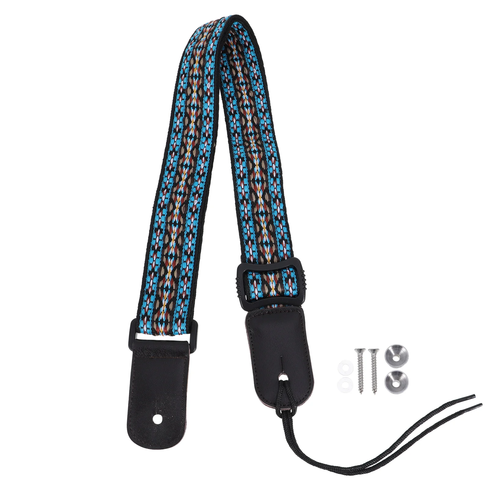 

Ethnic Style Strap Instrument Accessories Adjustable Guitar Belt Ukulele Neck Supplies Shoulder Electric