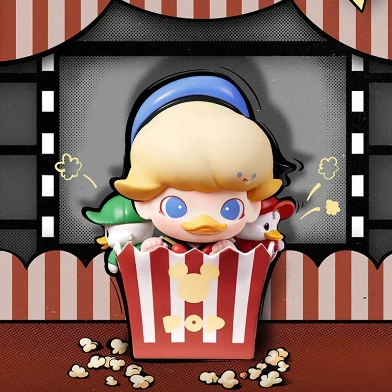 Фото POP MART DIMOO WORLD X Disney Series: Коллекционные фигурки-сюрпризы в закрытых коробках, аниме-фигурки, настольные украшения, подарок-сюрприз №1