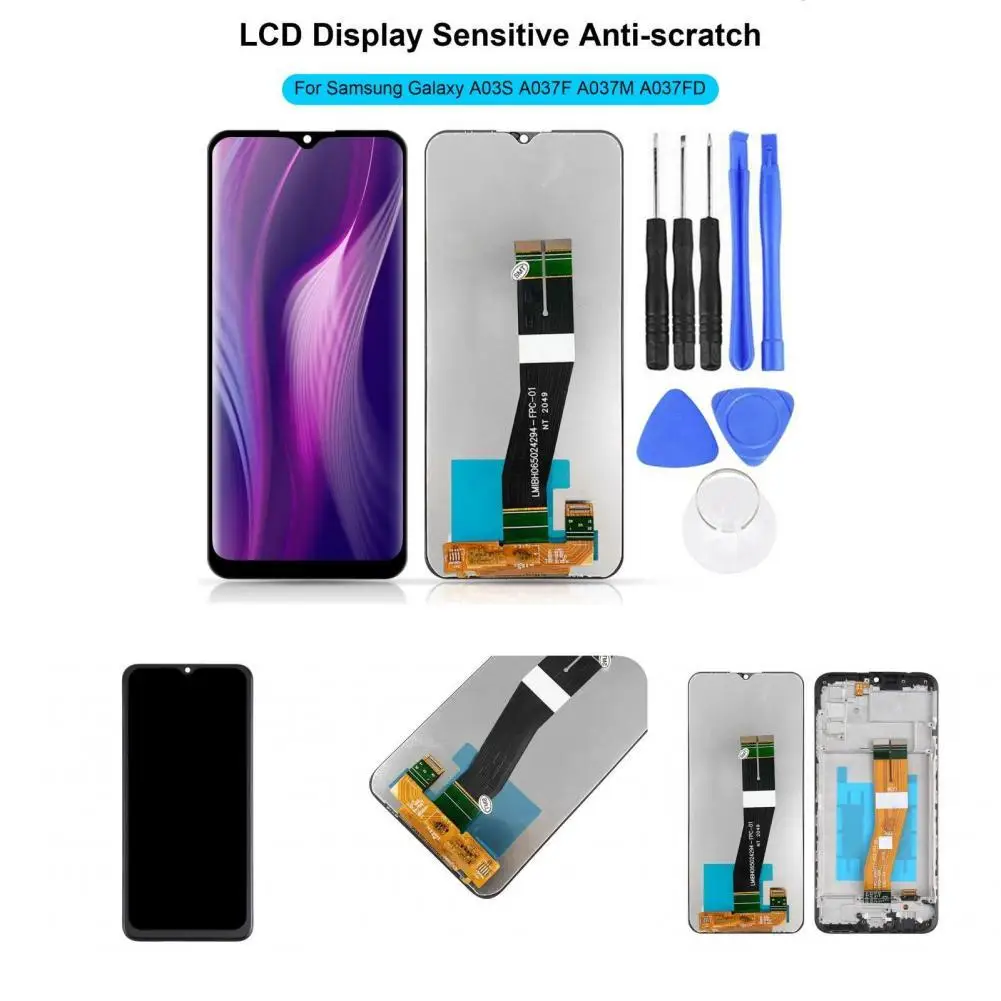 

High Performance Reliable AMOLED LCD Screen Repair Parts for Samsung Galaxy A03S A037F A037M A037FD