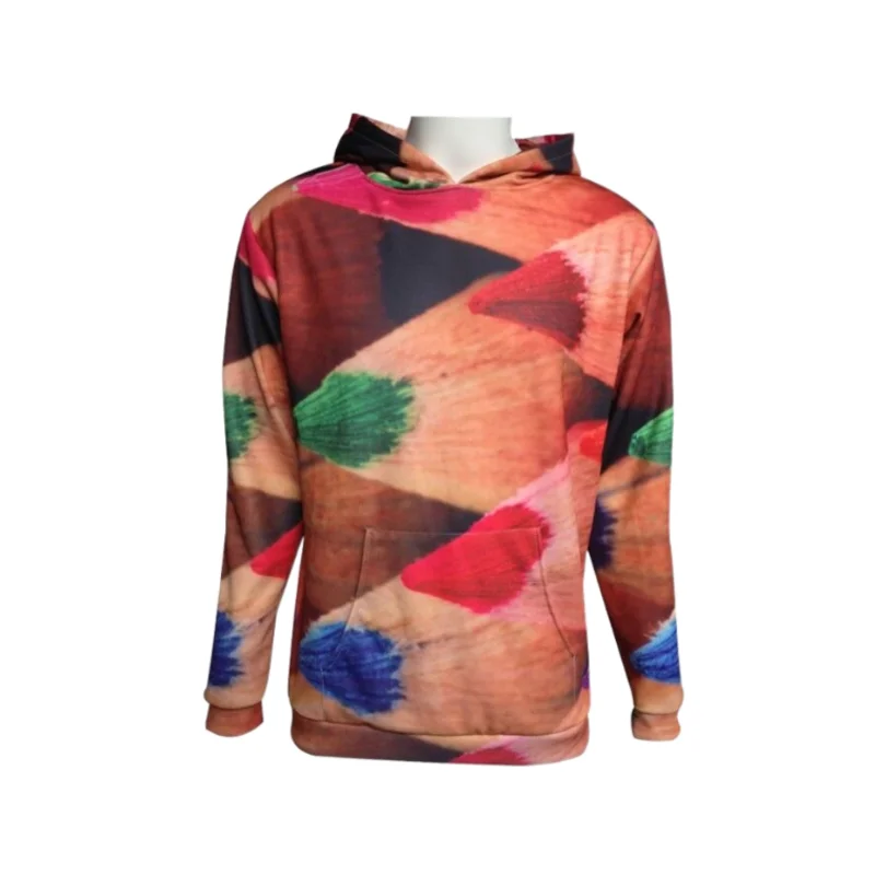 

All Over Printing Pullover Full Digital Print Sublimated Hoodies Men Custom Sublimation Hoody