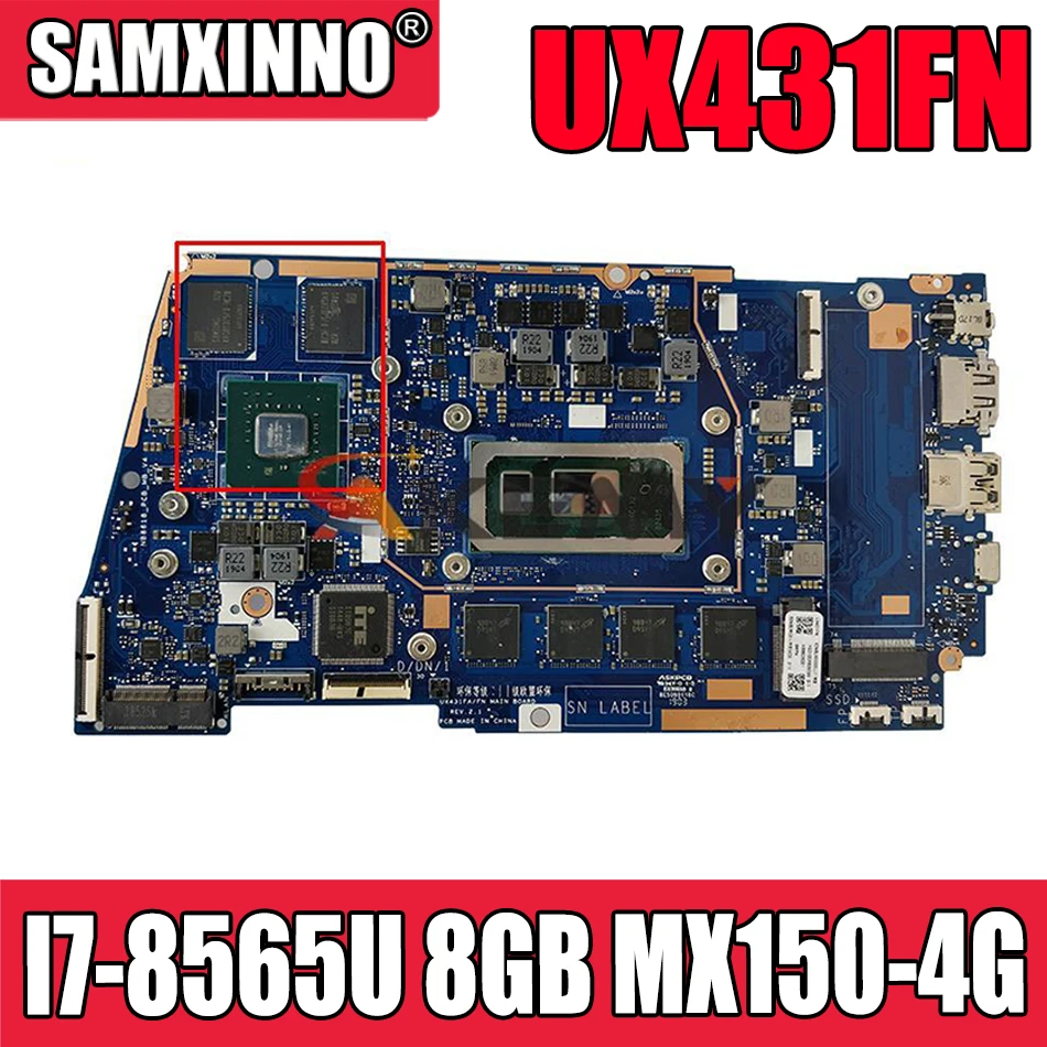 

Материнская плата AKEMY UX431FA/FN для ASUS ZenBook UX431FAC UX431FN UX431F X431FA