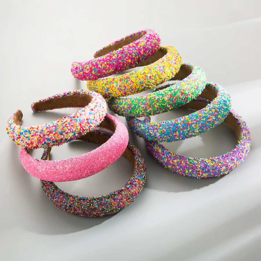 

Women's New Fashion Sponge Wide Edge Headband Wash Headwear