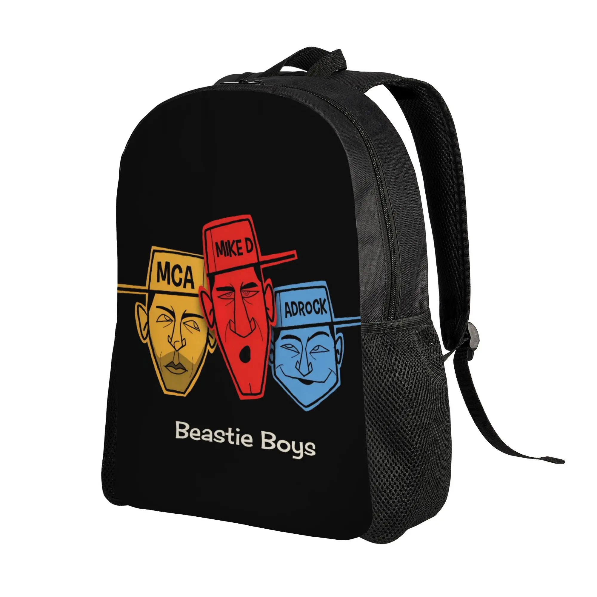 Фото Модный школьный рюкзак Beastie Boys 5 для мальчиков и девочек, унисекс, для книг, к началу учебного года №3