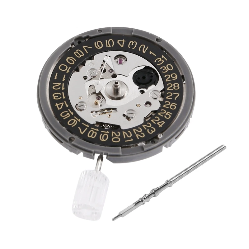 

For SEIKO Japan NH35A Mechanical Watch Movement 24 Jewels NH35 Automatic Mechanism 3.8 O'clock