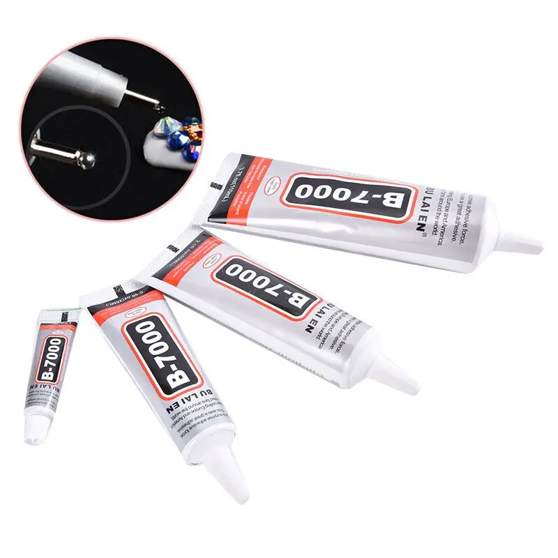 

1Pcs 3/25/50/110ml B-7000 Glue Adhesive Epoxy Resin Repair Cell Phone Touch Screen Liquid Glue Jewelry Craft Adhesive Glue