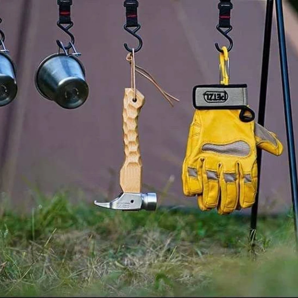 

Уличный портативный молоток для палатки, многофункциональный инструмент с веревкой для кемпинга, походов, пешего туризма