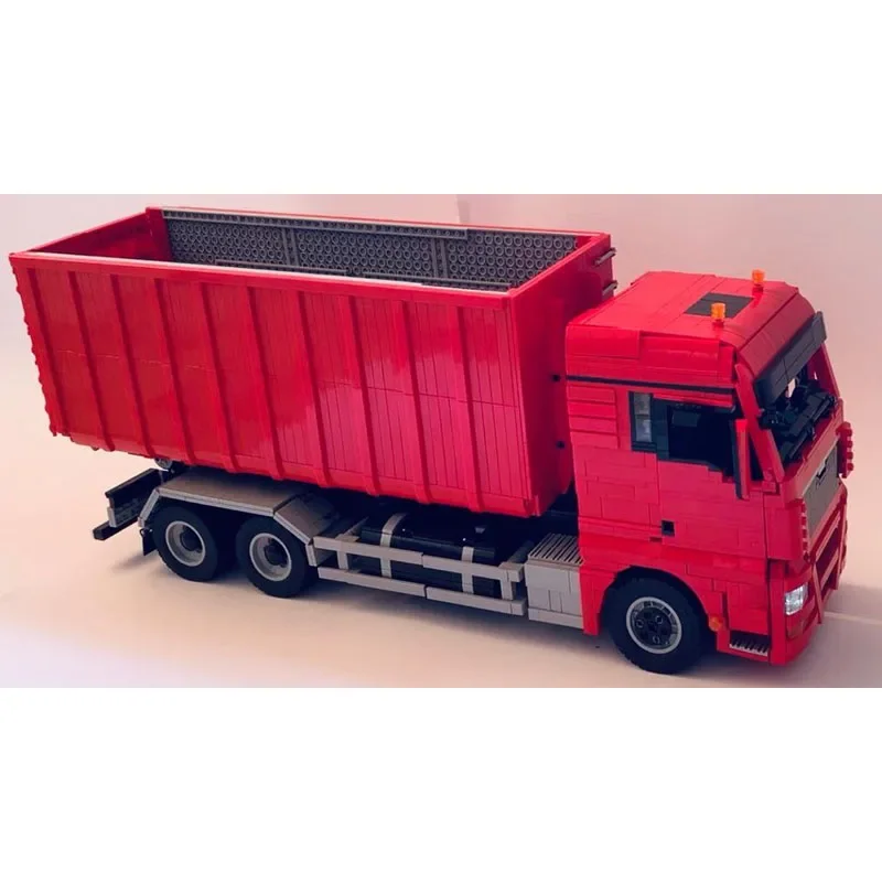 Строительные блоки цвет красный Радиоуправляемый городской крюк вилочный