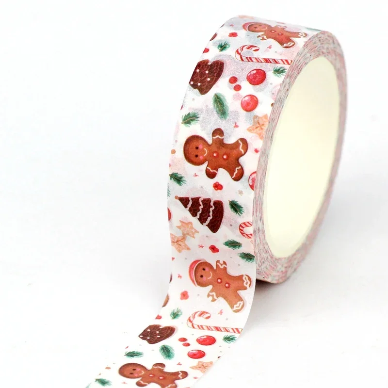 

GREATHOPE WASHI TAPE Рождественский пряничный человечек 10 м