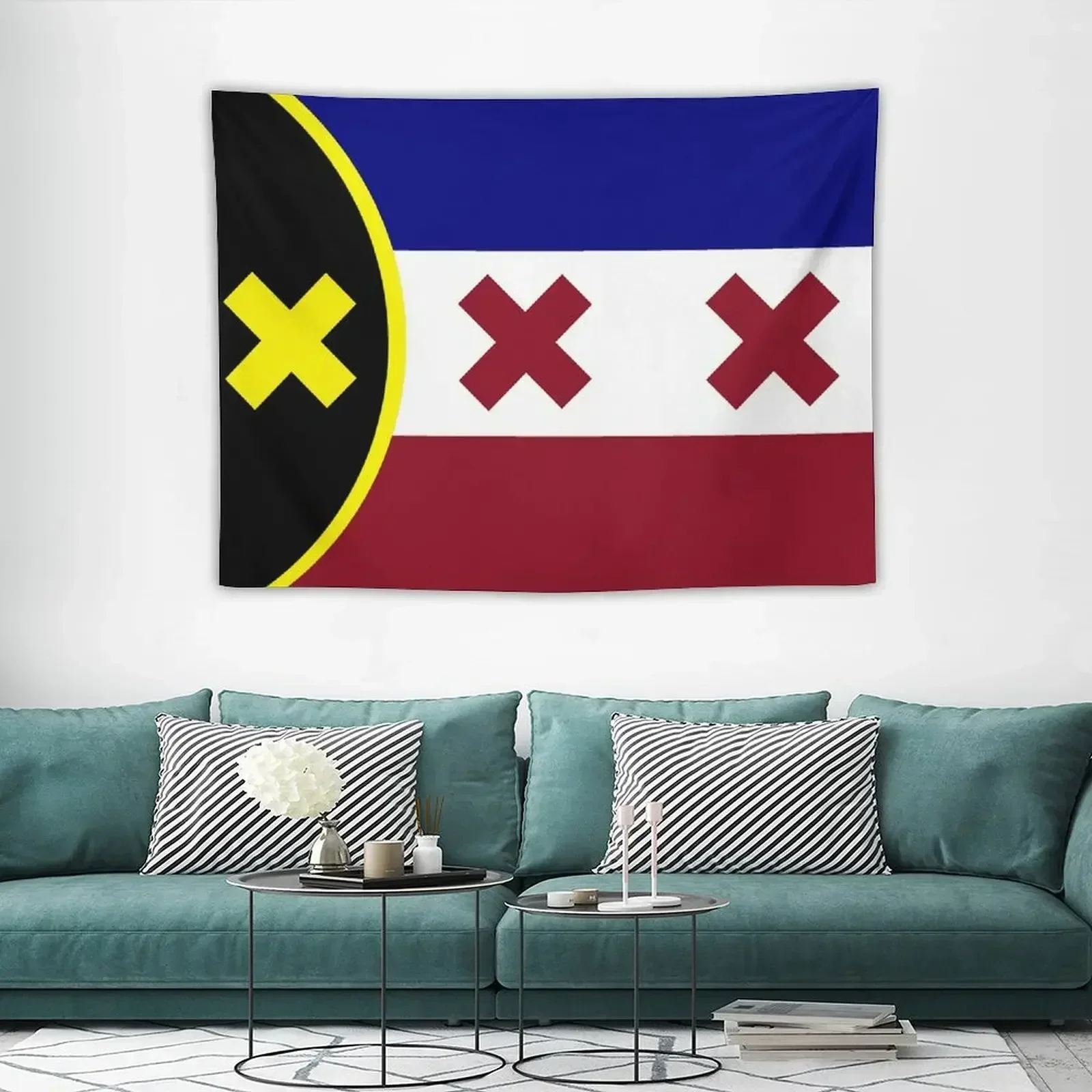 Флаг Лманабурга # 1 гобелен декор для спальни домашний скандинавский