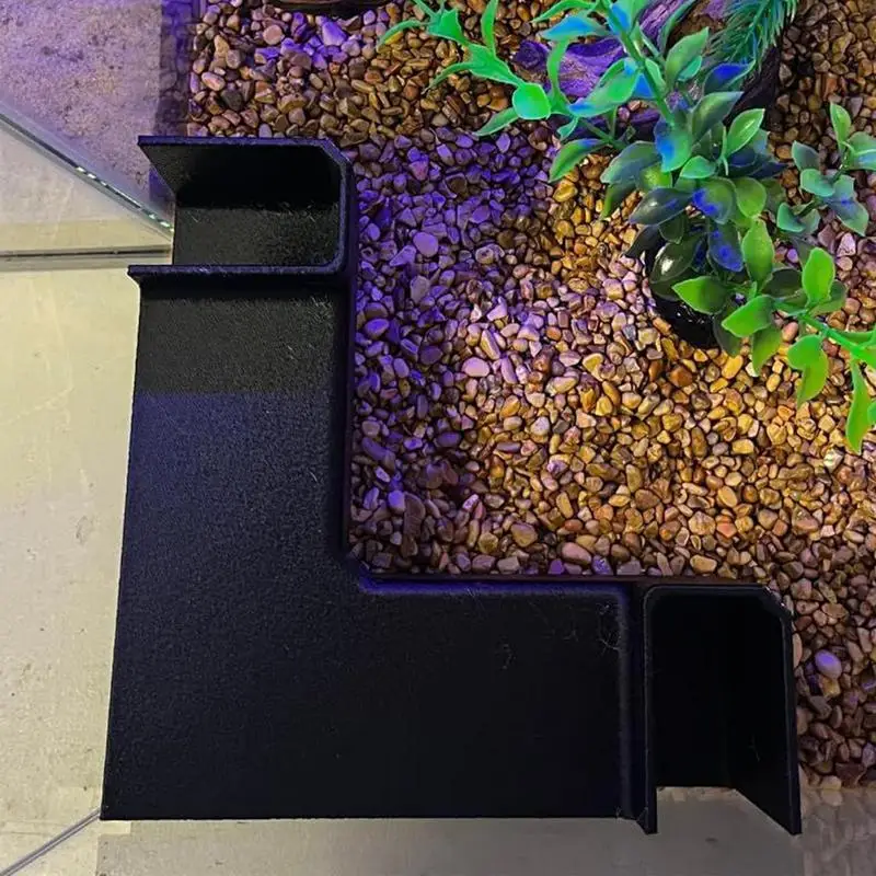 Пещера для креветок аквариумный туннель угловая пещера аквариума украшение