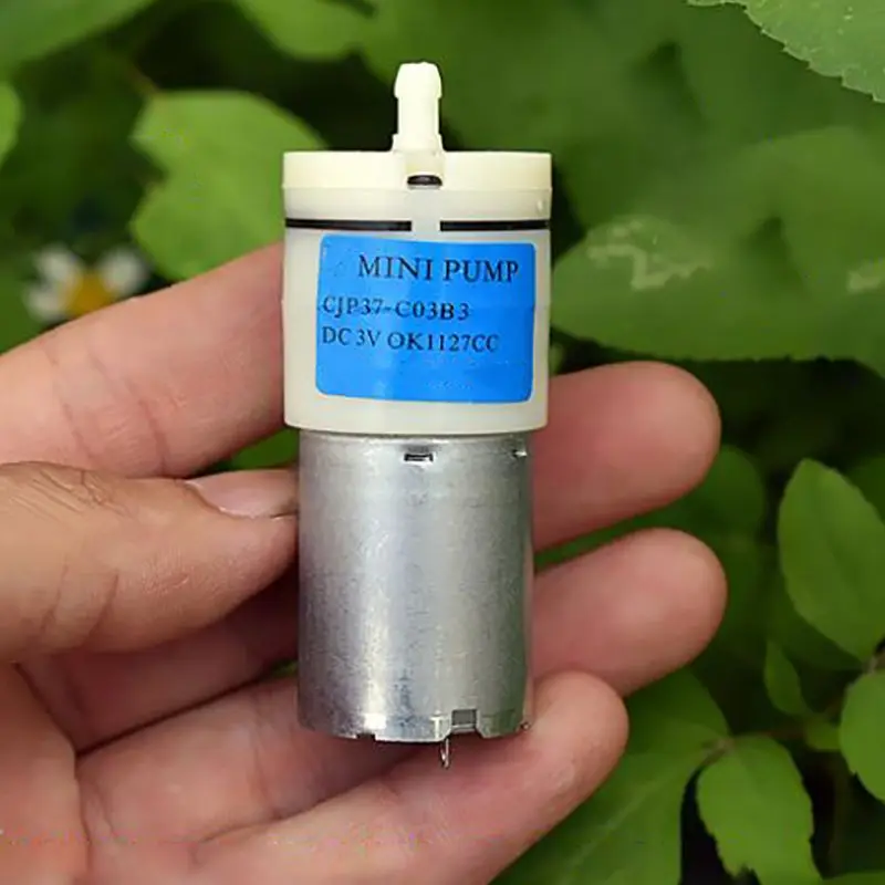 High Quality Mini Monitor Air Pump DC 3V-6V Mute, Large Air Volume, 370 Air Pump with Metal Brush, Metal Commutator, Oxygen Pump