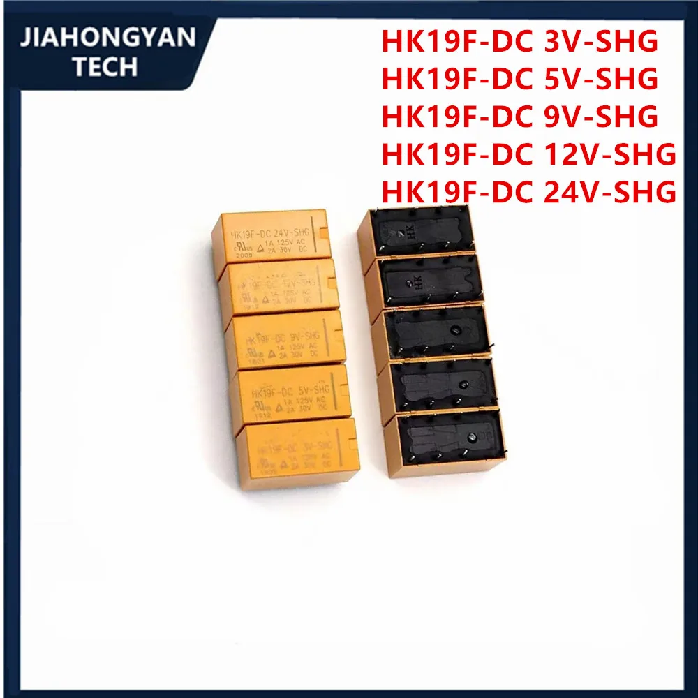 5 шт. 10 оригинальные фонарики 3 В-SHG 9 12 реле 24 2A 8-pin