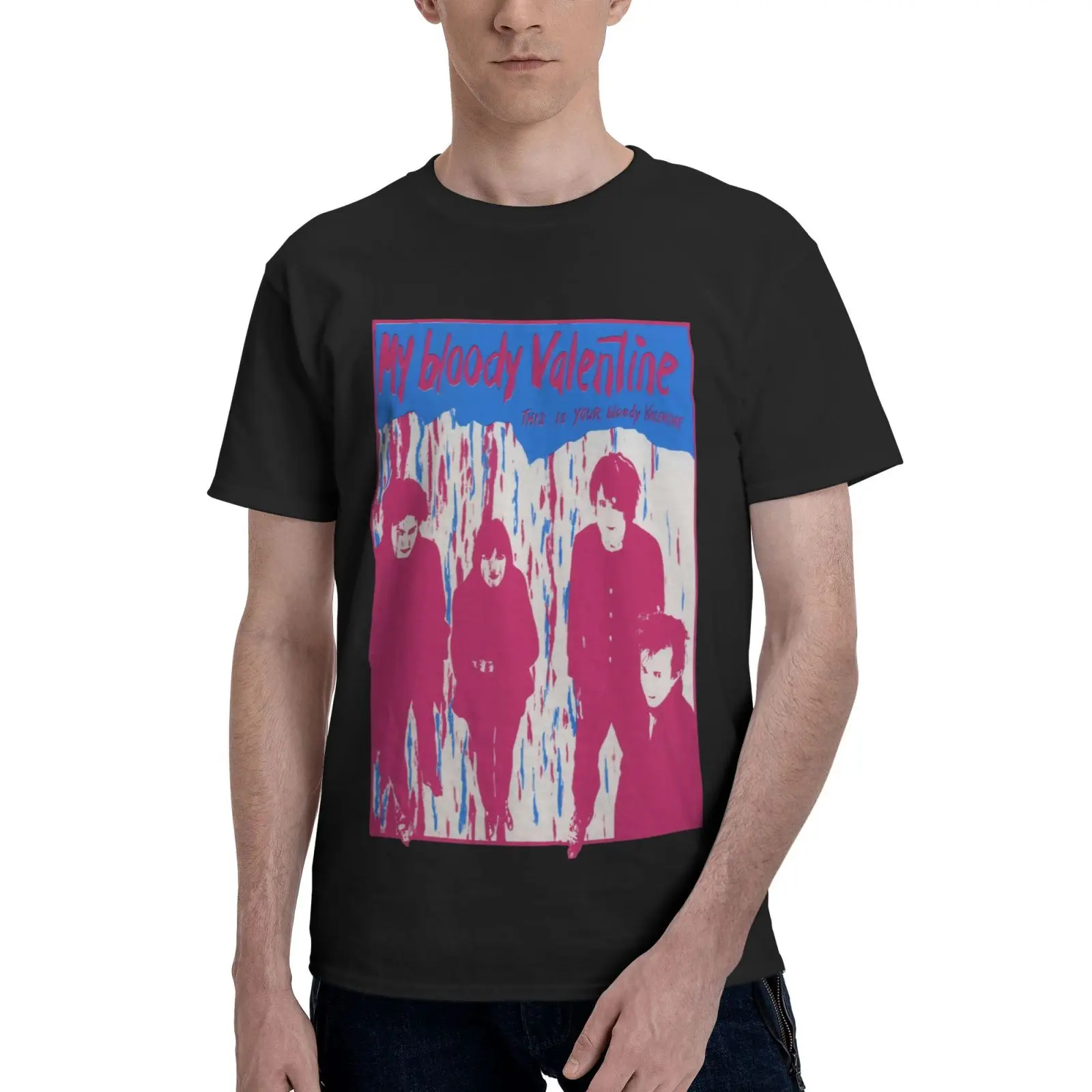 

Футболка оверсайз с надписью «My Bloody Valentine Shoegaze Space Fit»