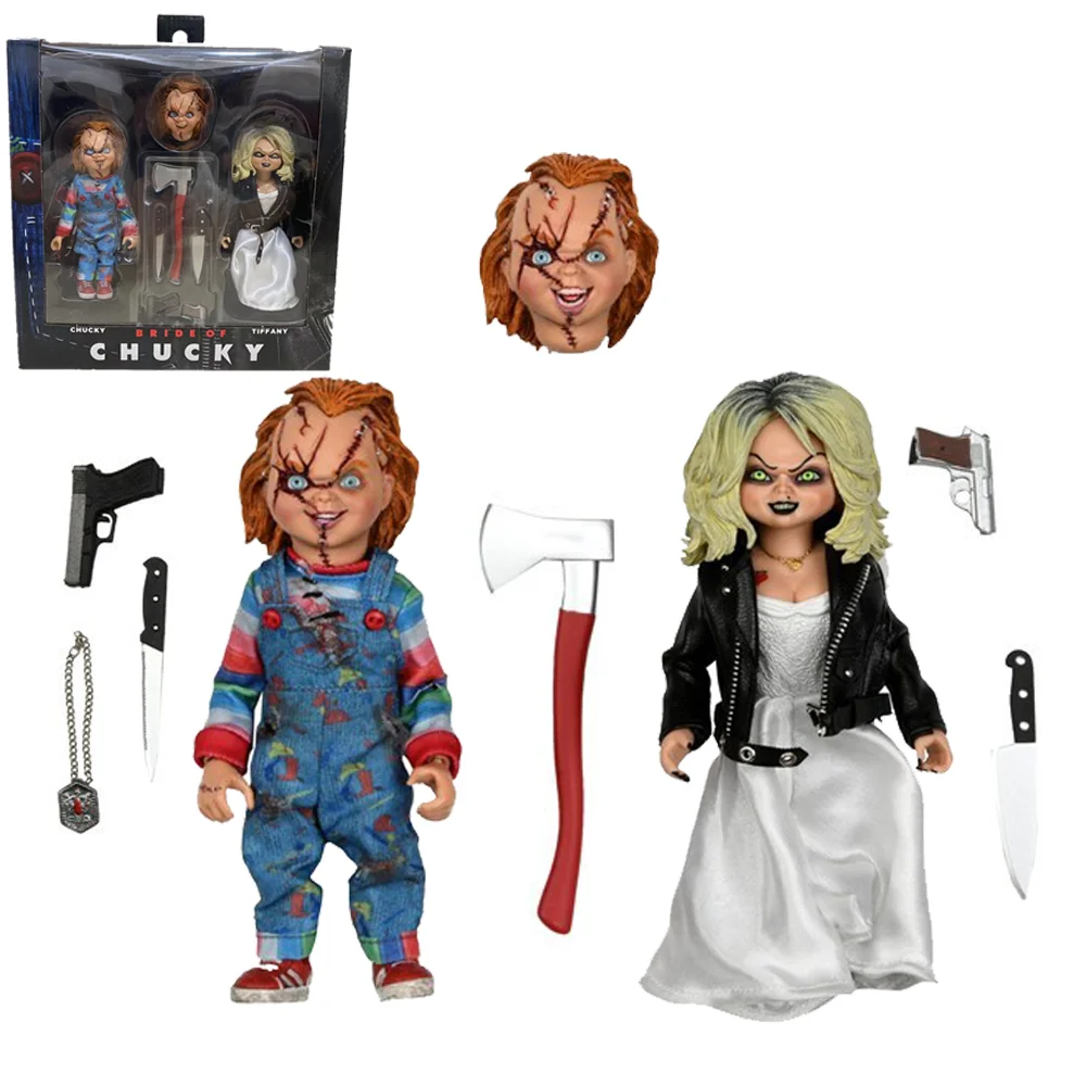 

NECA призрак Невеста и Чаки культ страшная Кукла виниловая кукла модель фигурки 16 см детская игрушка Подарки Коллекционные игрушки