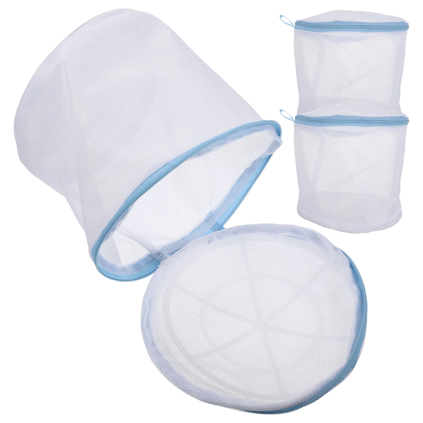 

3 Pcs Travel Laundry Bags Wash Fine Mesh Sock Washing Machine Abs