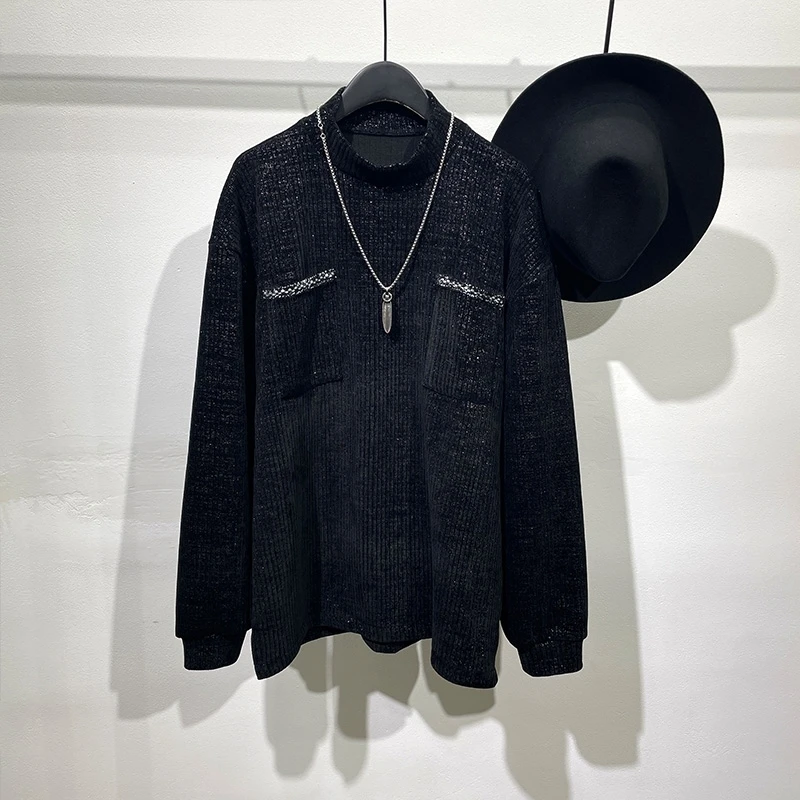 Толстовка мужская оверсайз Свитшот в стиле хип-хоп одежда готическом куртка