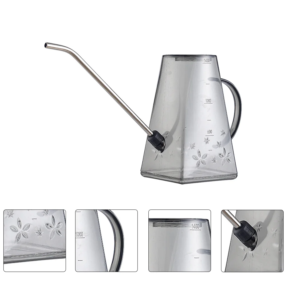 

Watering Can Spout Indoor Pot Steel Stainless Bottle Outdoor Kettle Garden Water Tool Metal Spou Planter Device Bucket Flower