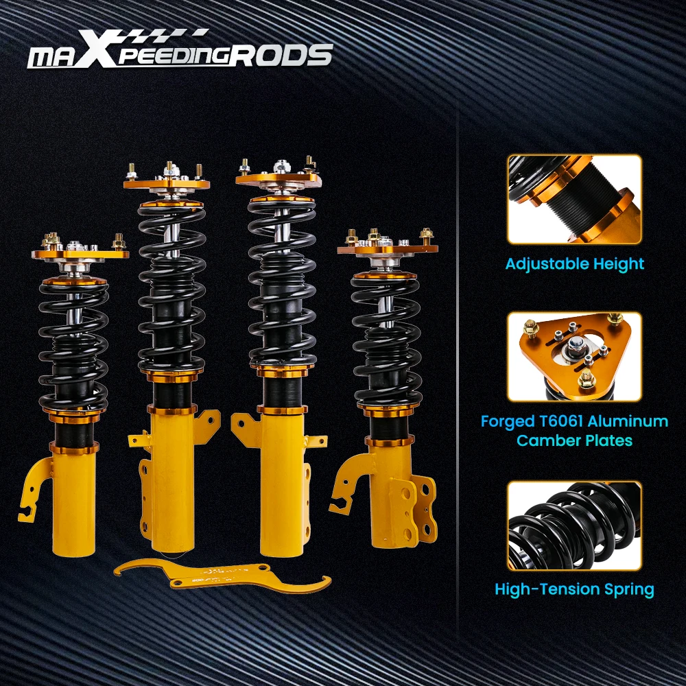 

Комплект Coilover регулируемая высота для Toyota Celica FWD 1990-1999 Удар по высоте 5-й