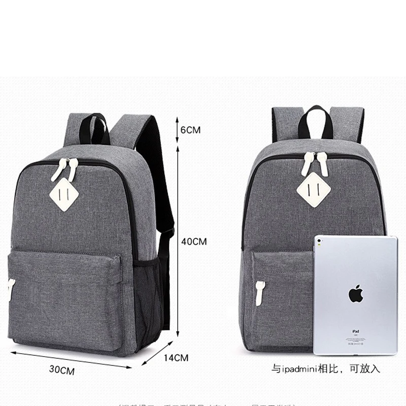2023 new Oxford spinning shoulder computer bag fashion travel tourist backpack female student schoolbag simple
