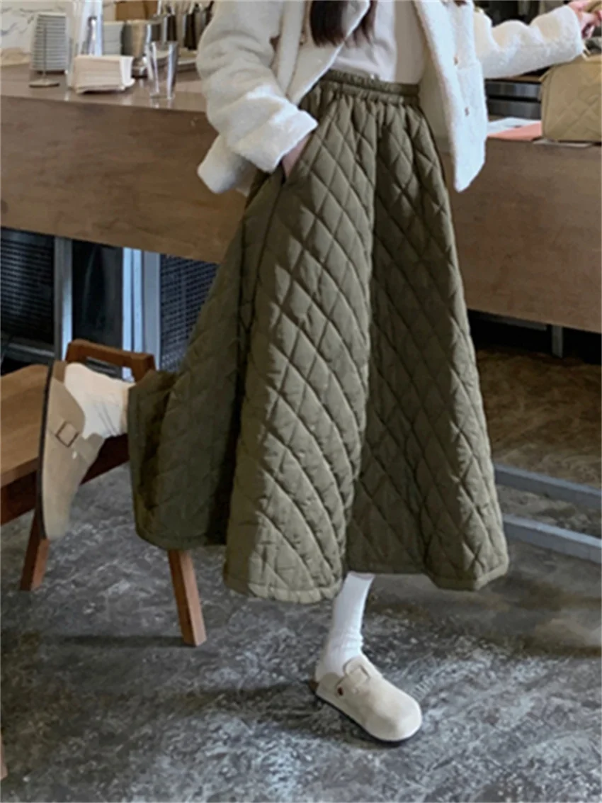 Женская длинная юбка с хлопковой подкладкой Alien Kitty универсальная уличная