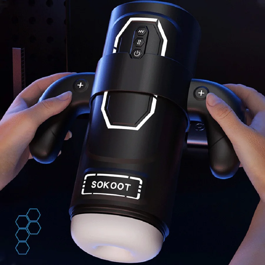 горло сперме Мужской мастурбатор Ручной игровой автоматический телескопический Глубокая глотка сосание человеческое произношение замок сперма секс-игрушки для мужчин | AliExpress