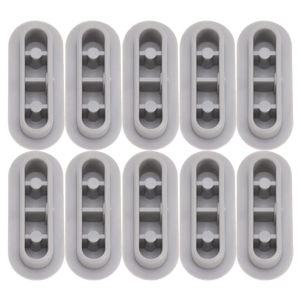 

10Pcs Toilet Bumpers Toilet Bidets Pad Bidet Bumper Replacement Set Toilet Cushion Bumpers Toilet Assistance Cushions ( Grey )
