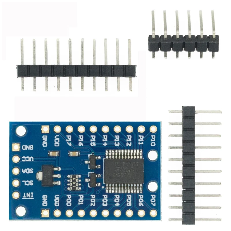 Фото Плата расширения МОДУЛЯ ВВОДА-ВЫВОДА PCF8575 плата постоянного тока 2 5-5 5 в I2C