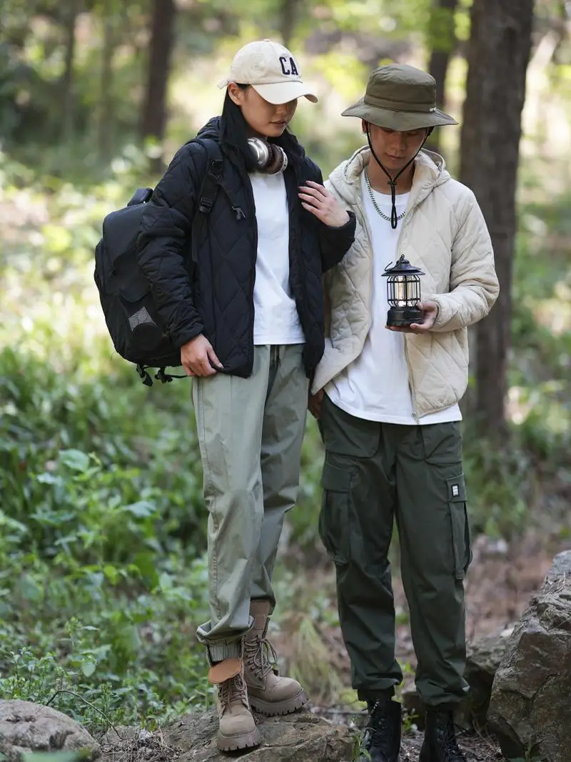  Высококачественная горная уличная легкая теплая осенне-зимняя стеганая куртка