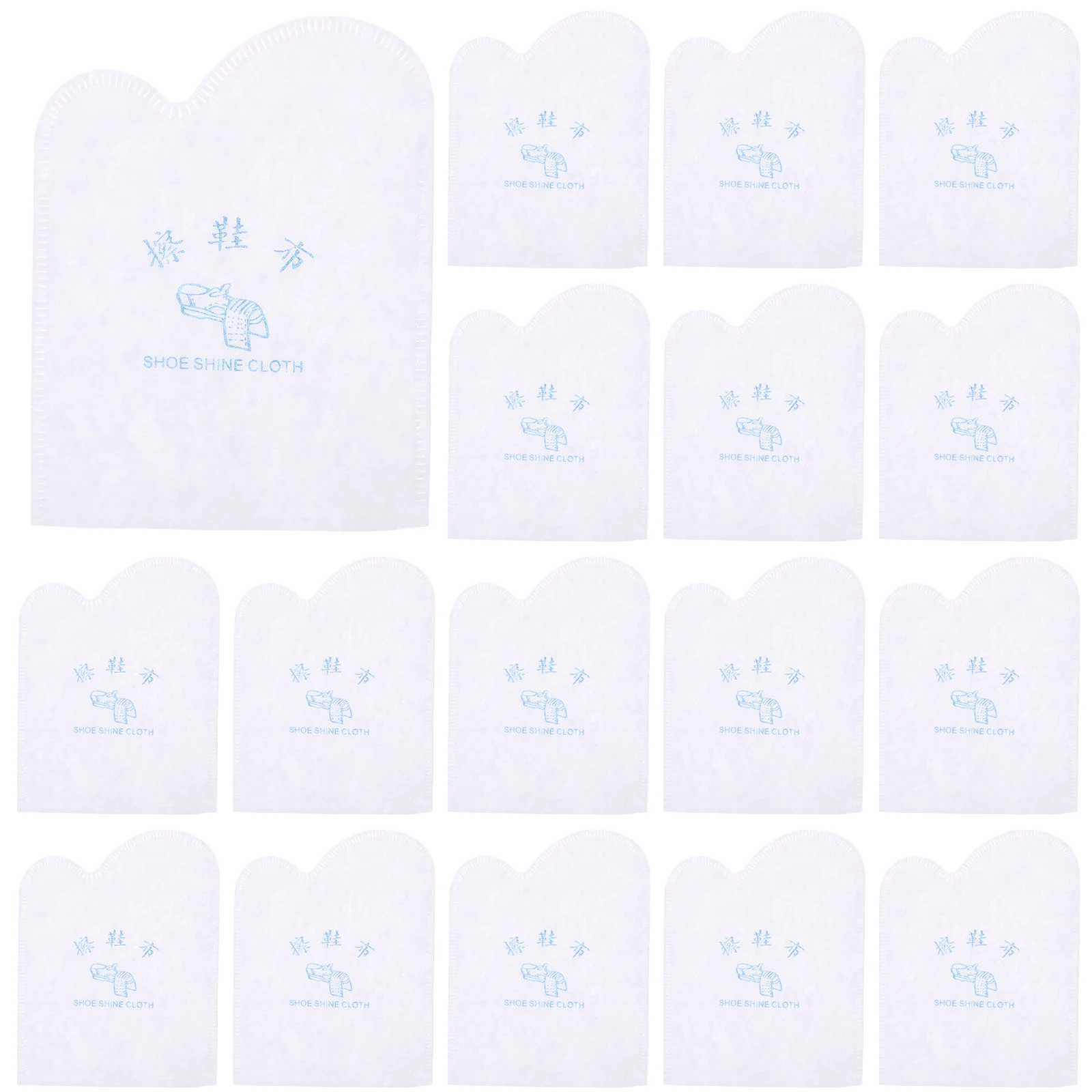 

20 Pcs Gloves Shaped Cloth Travel Disposable Shoe Towel Cleaning Cloths Shoes Wipe Supplies Sneaker