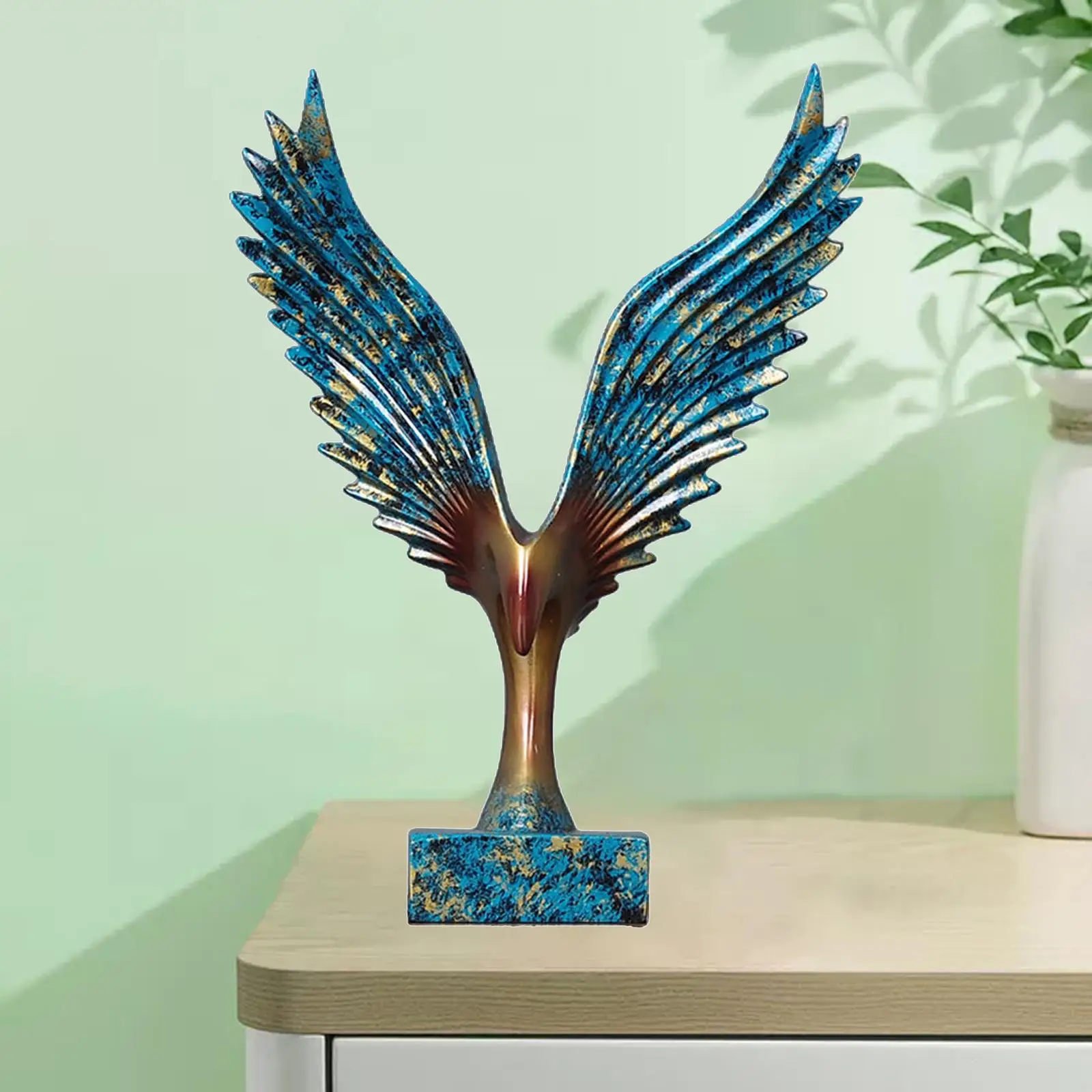 

Abstract Eagle Statue Bedroom TV Shelf Desktop Decorative Ornaments