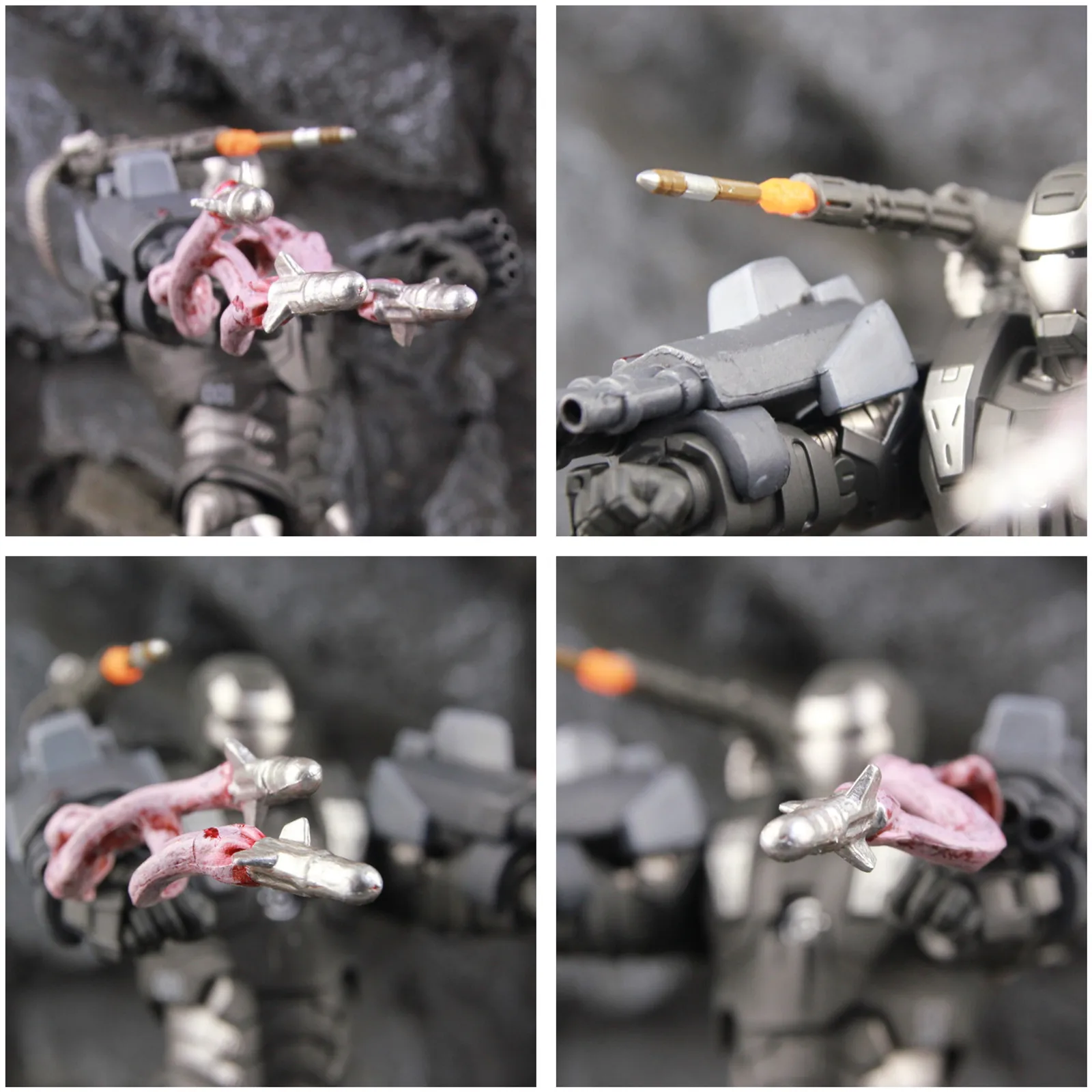 Экшн-фигурка Марвел Бесконечность Сага Железный человек война машина Марк I MK1 7