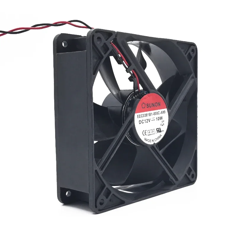 120+120*38 мм SUNON Jianzhun 12038 12 В 10 Вт Maglev EEC0381B1-000C-A99 Бесшумный охлаждающий вентилятор